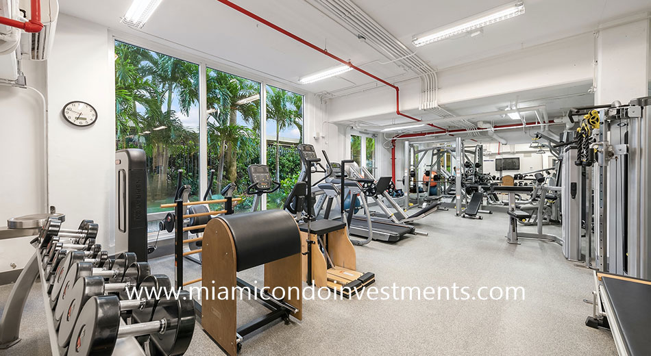 Residences at Vizcaya fitness center