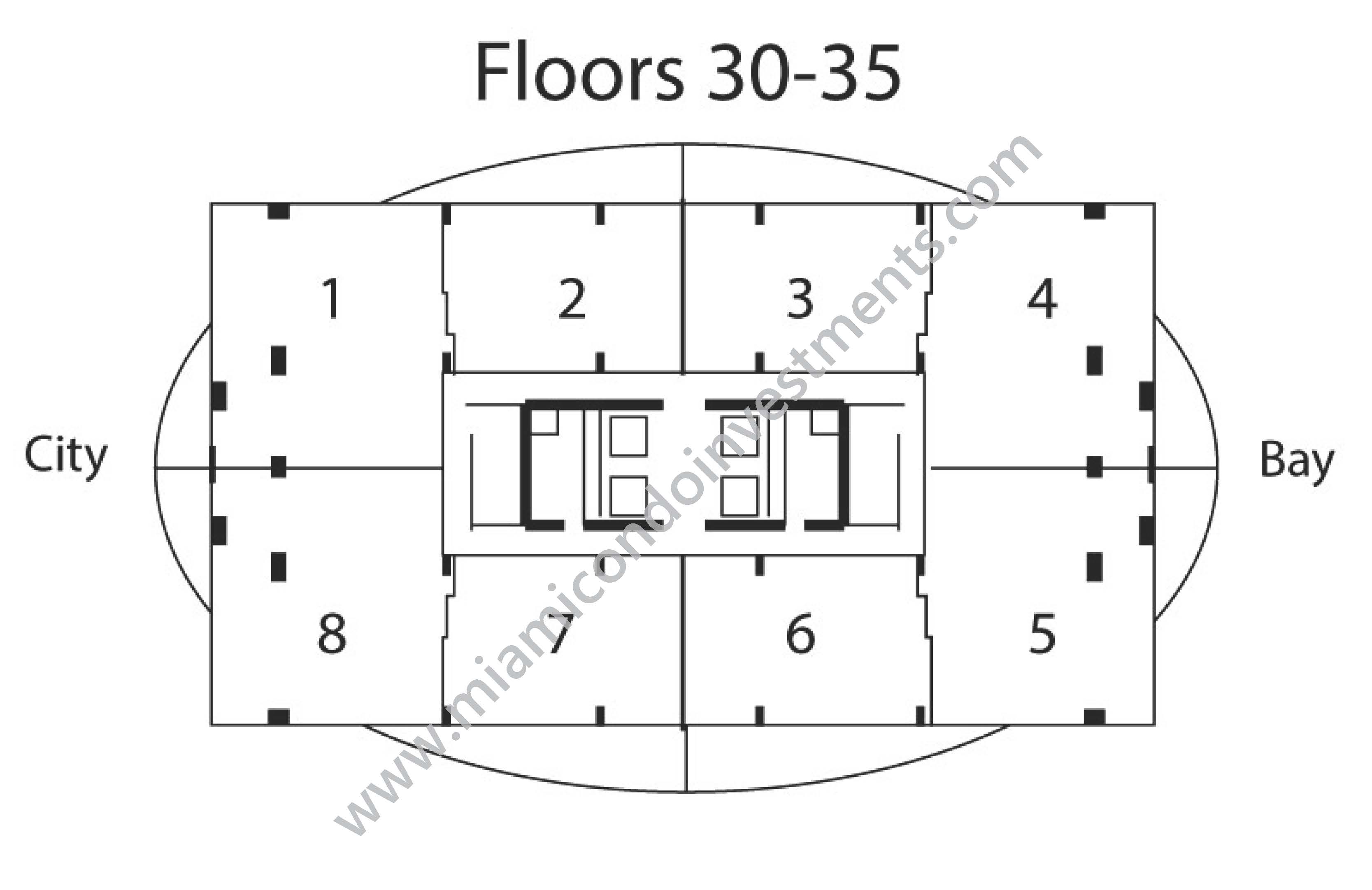 skyline-on-brickell-keyplan