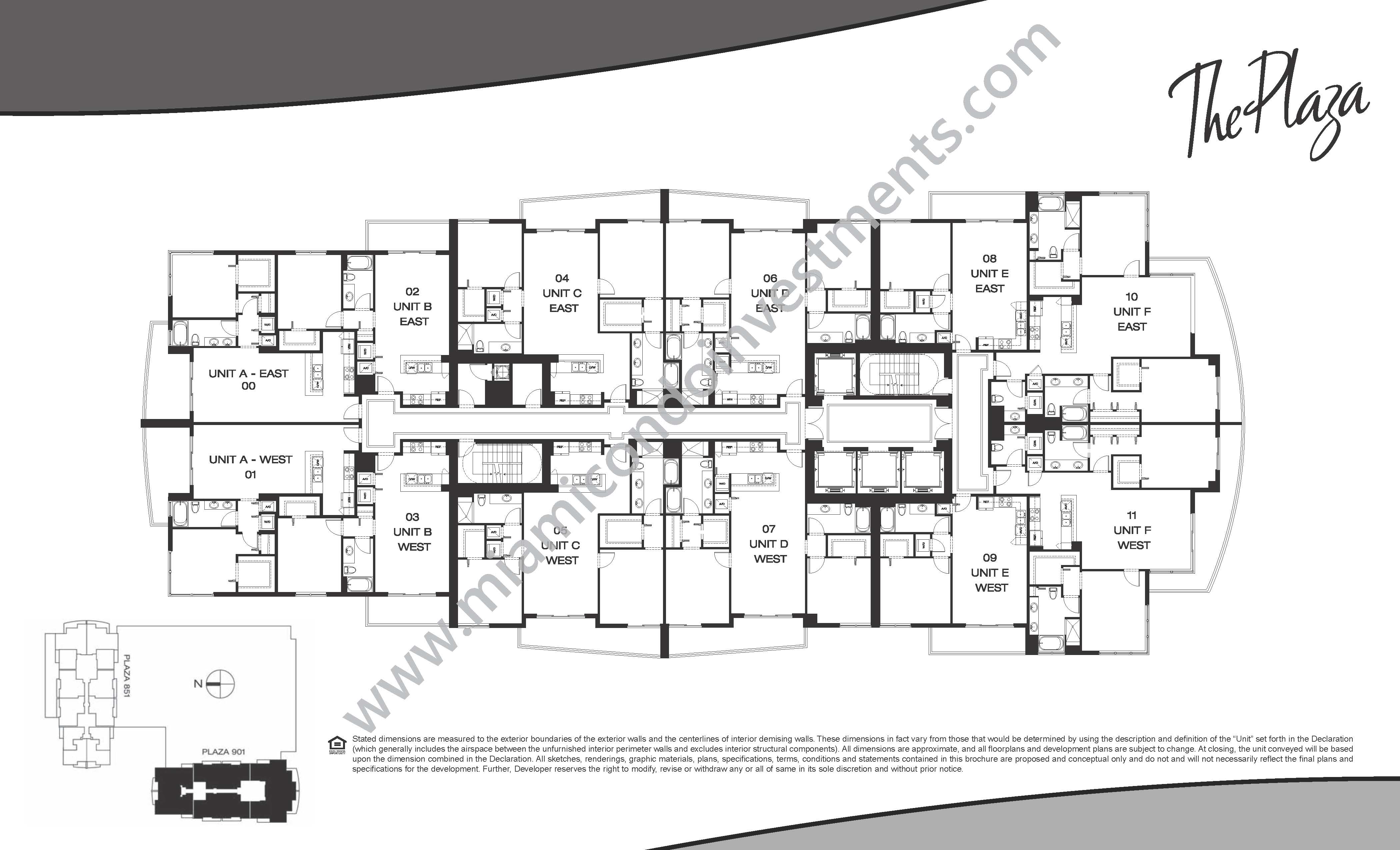 the-plaza-on-brickell-west-condos-site-plan