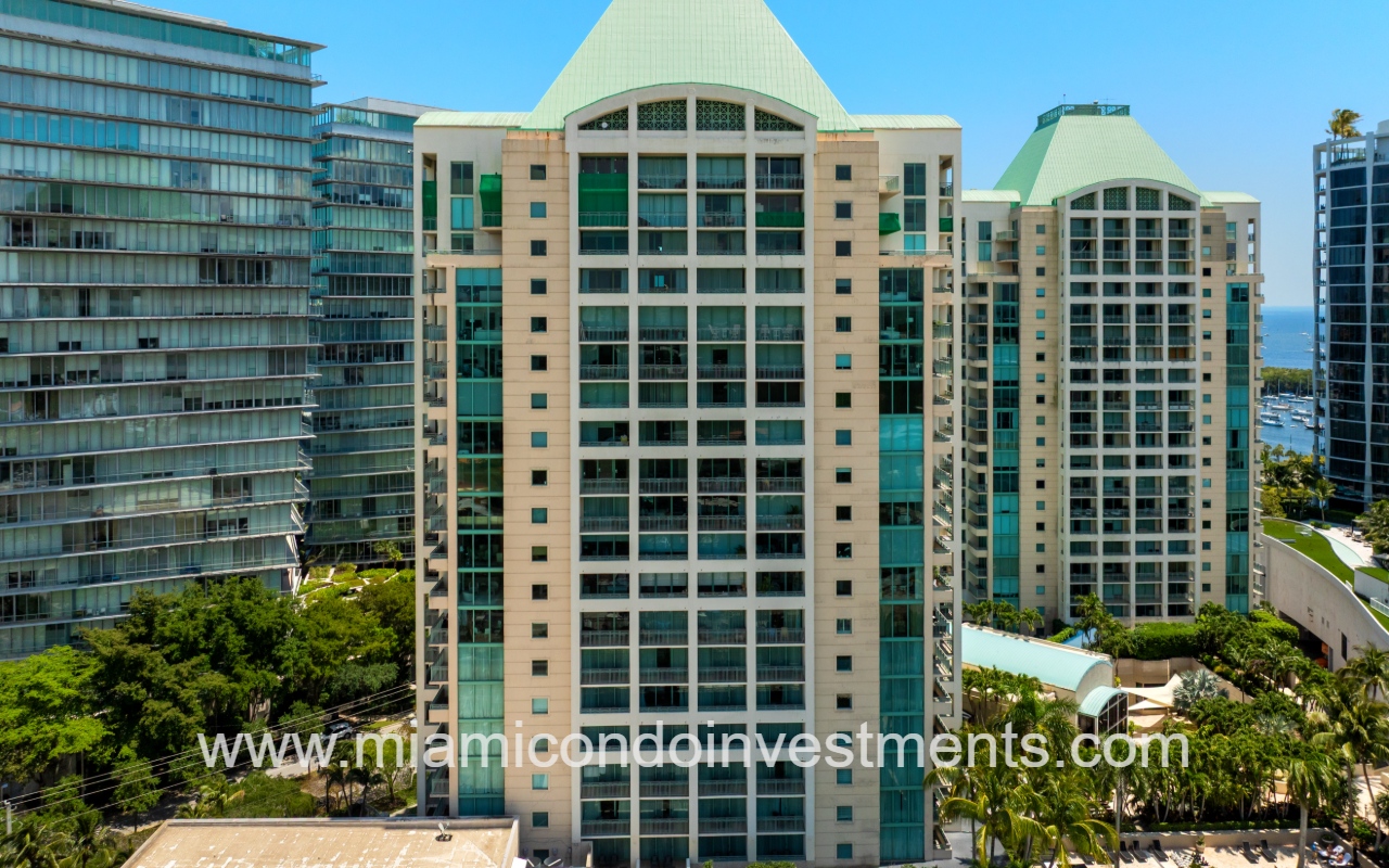 The Ritz-Carlton Residences facing side of building