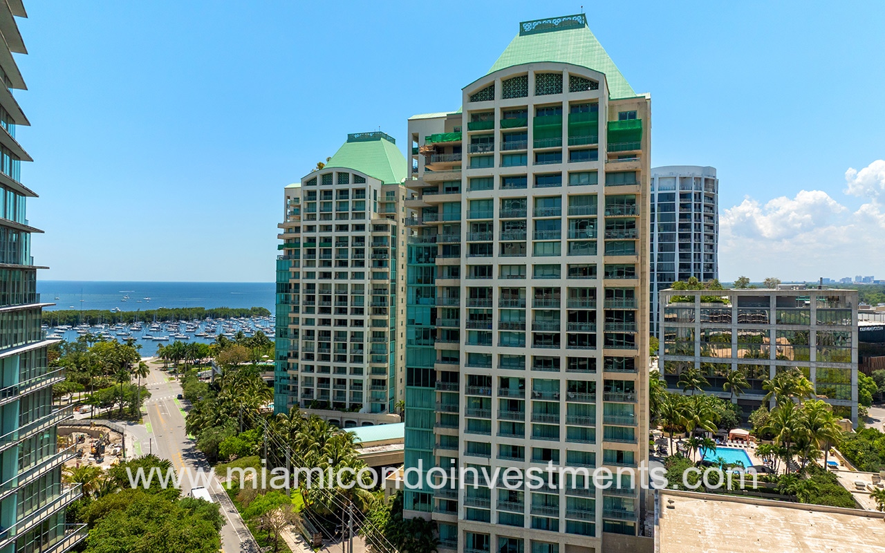 The Ritz-Carlton Residences view facing condo building closeup