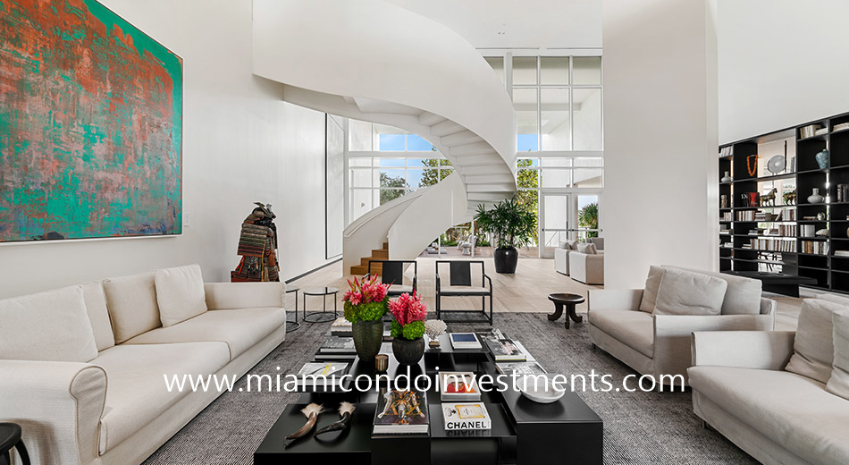 Ritz-Carlton Residences Miami Beach lobby