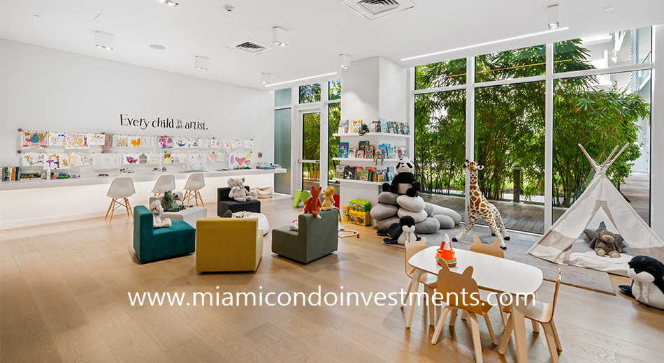 kids room at Ritz-Carlton Residences Miami Beach