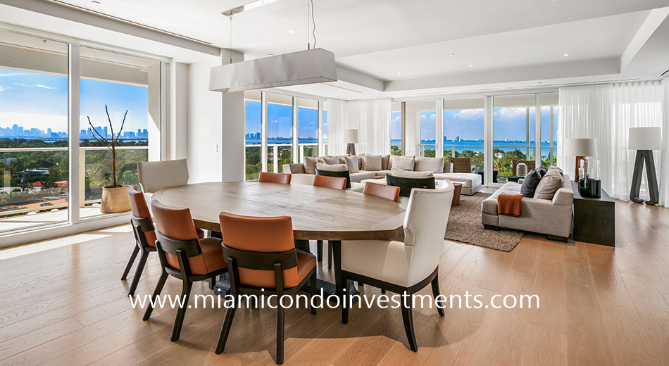 furnished 2 bedroom condo at Ritz-Carlton Residences Miami Beach