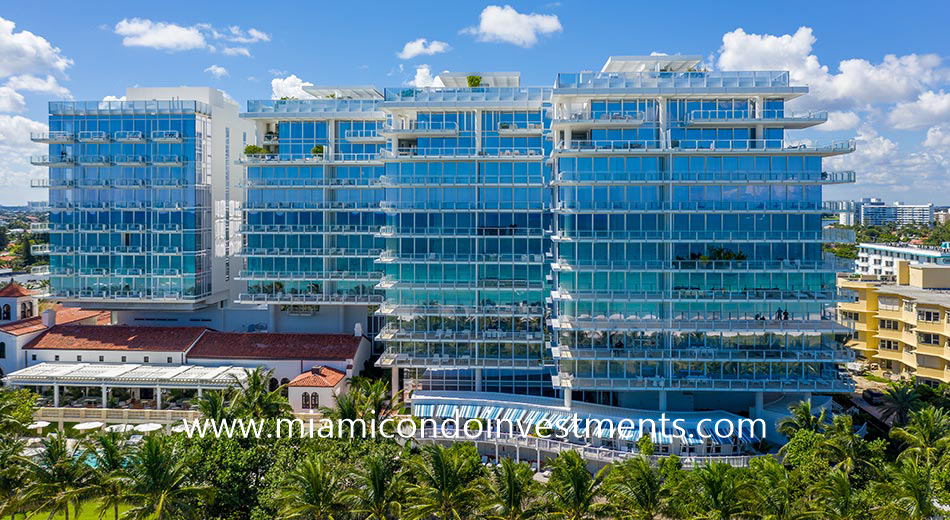 aerial view of The Surf Club Four Seasons