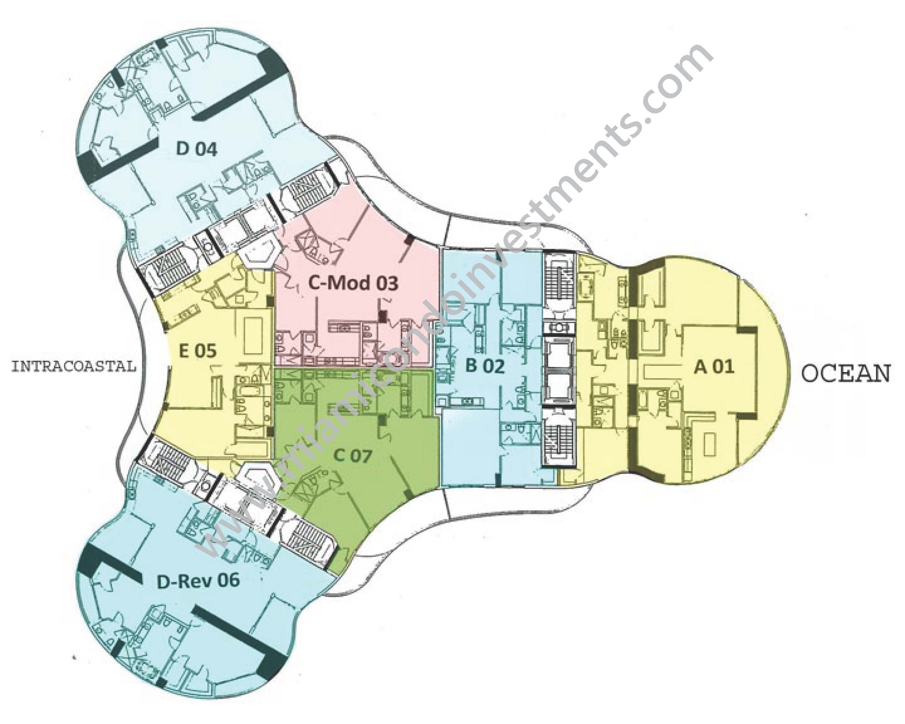 trump-towers-I-keyplan