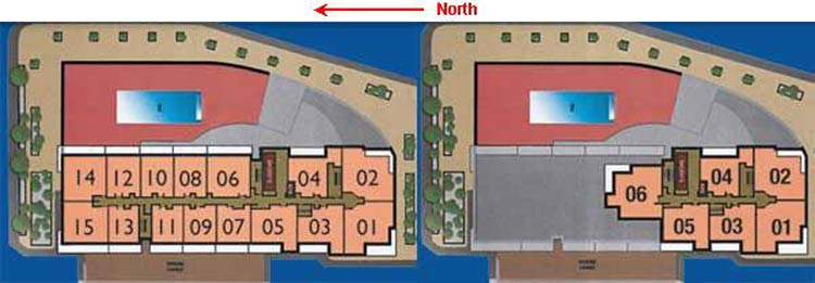 Floorplans 1 - Vue at Brickell Key Plan