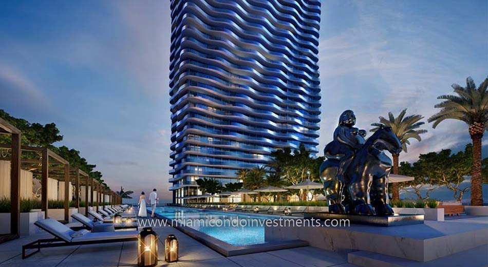 Auberge Miami pool deck