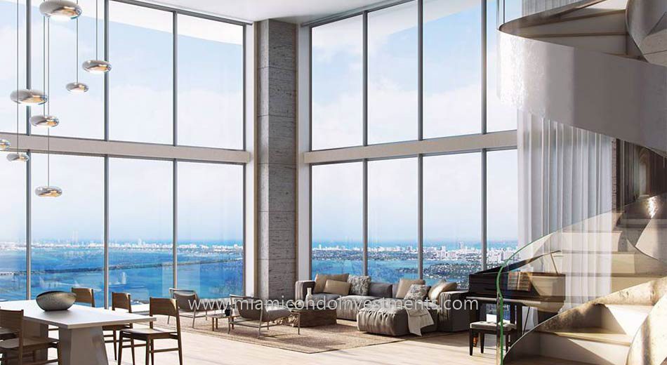 Auberge Miami condos 2-story penthouse