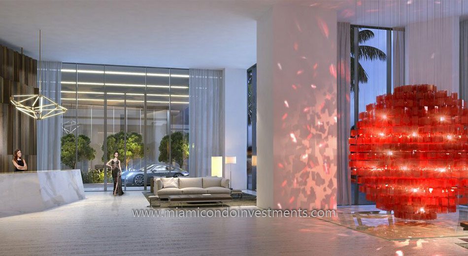 Auberge Residences Miami lobby