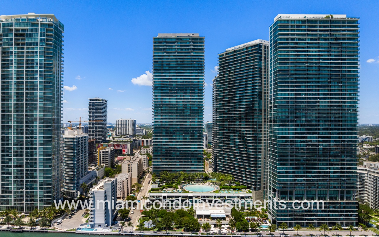 Gran Paraiso drone view of condo building