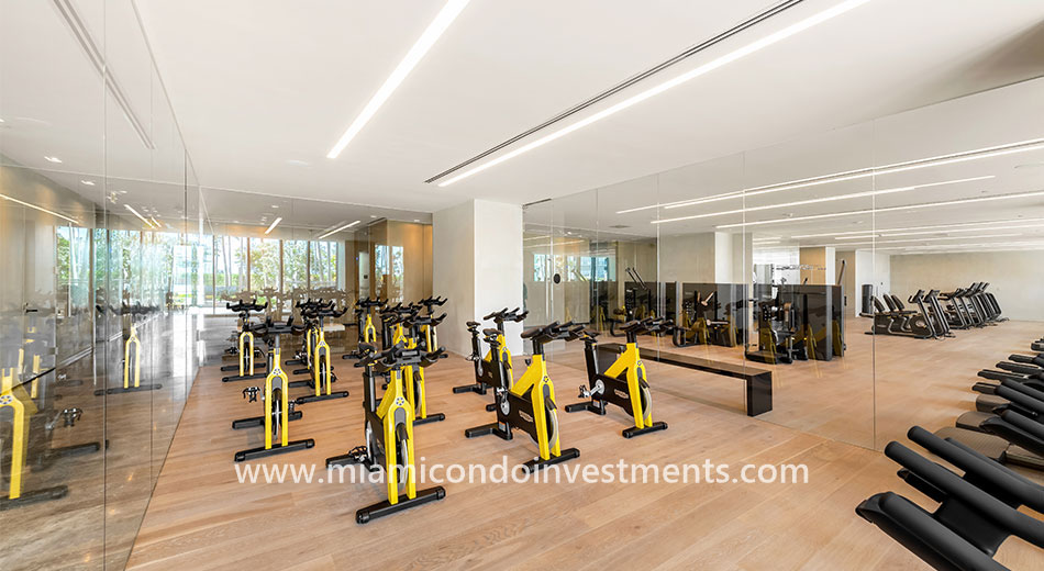 Gran Paraiso spin room and fitness center