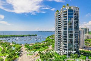 views from One Park Grove condominium