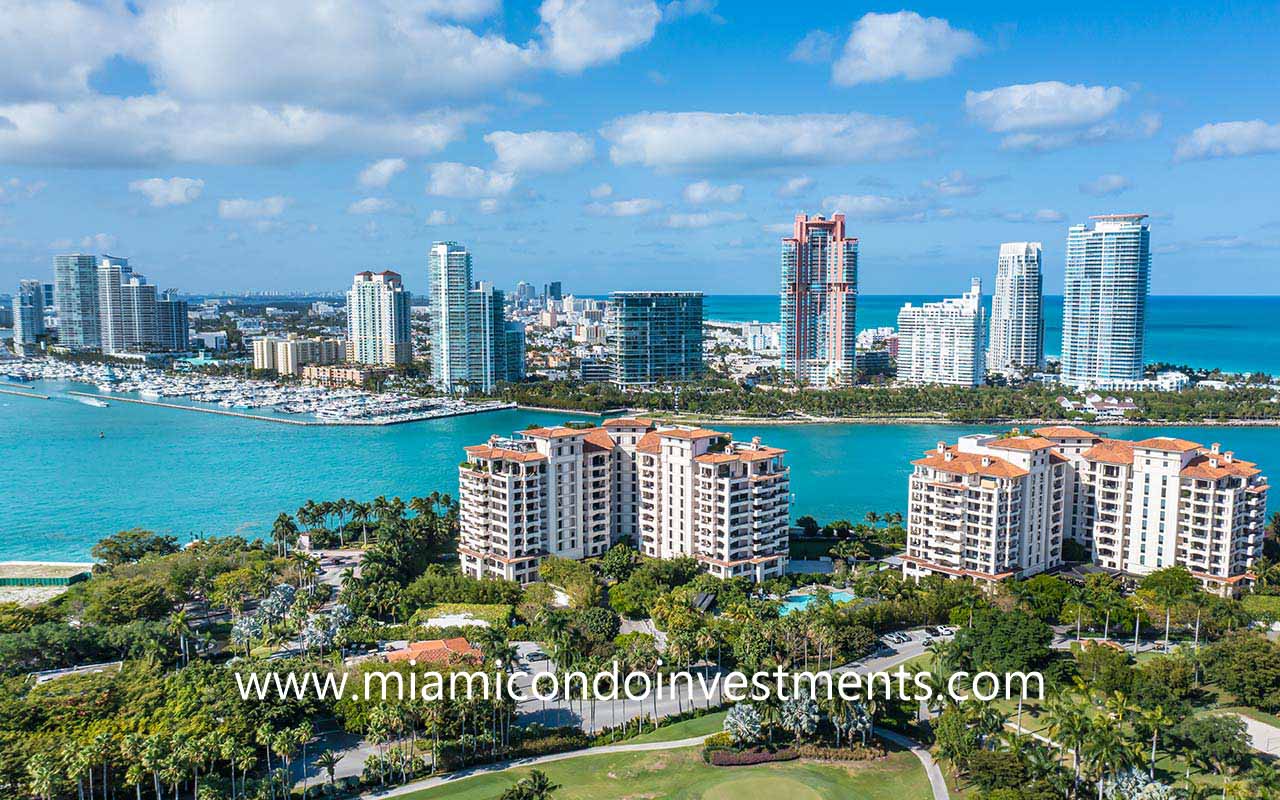 South Beach views from Palazzo Della Luna