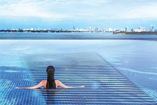 Paraiso Bay lobby in Miami