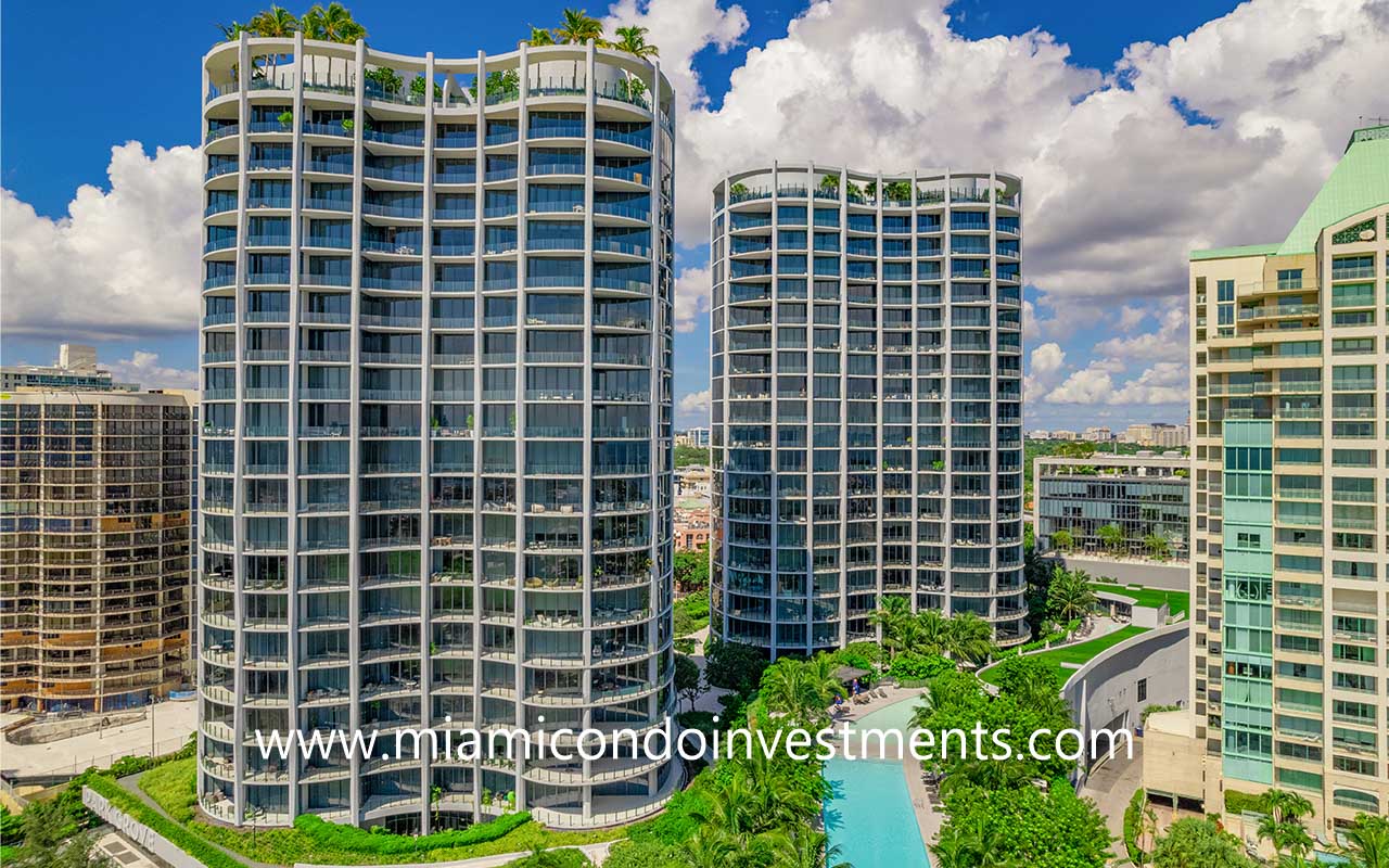 Two Park Grove condos in Coconut Grove