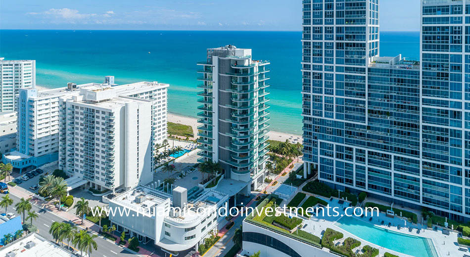 ocean views from L'Atelier Miami Beach