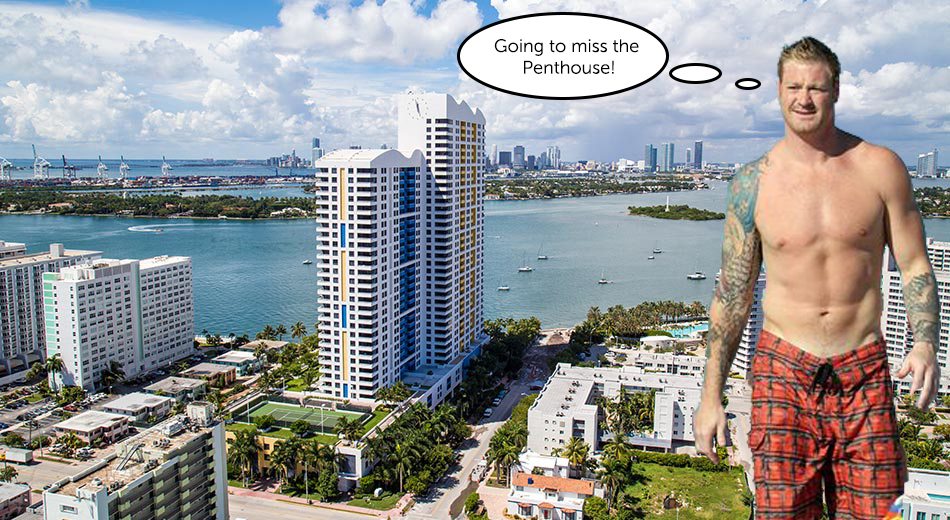 Jeremy Shockey lists South Beach penthouse for $3M