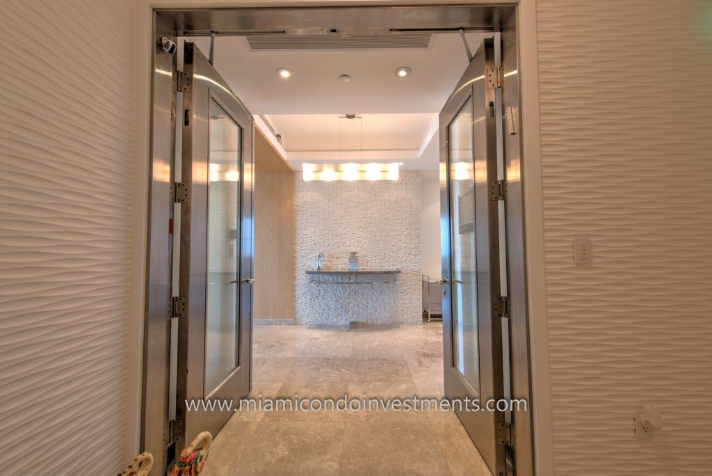 private elevator and foyer private elevator and foyer