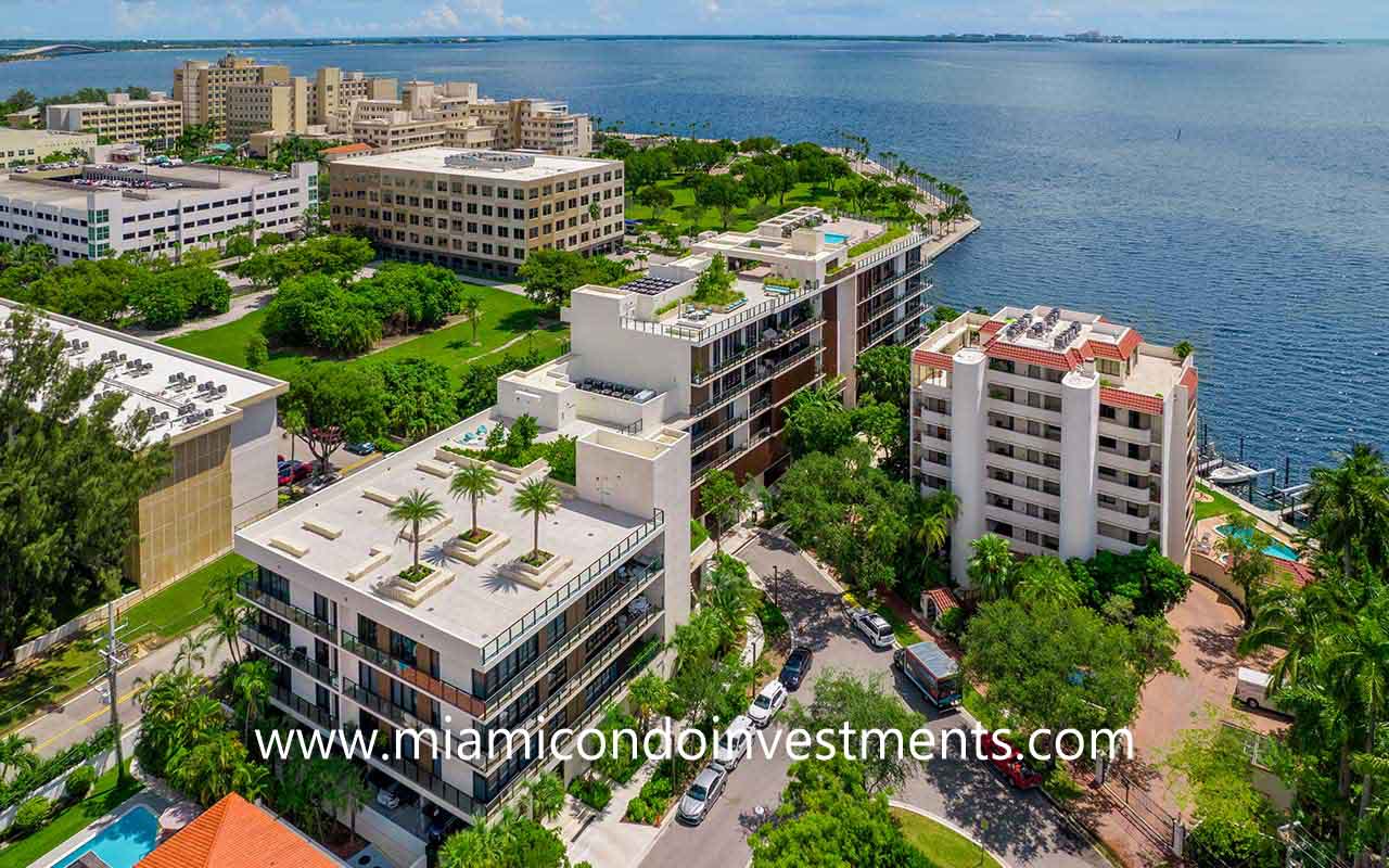 The Fairchild Coconut Grove condos in Miami