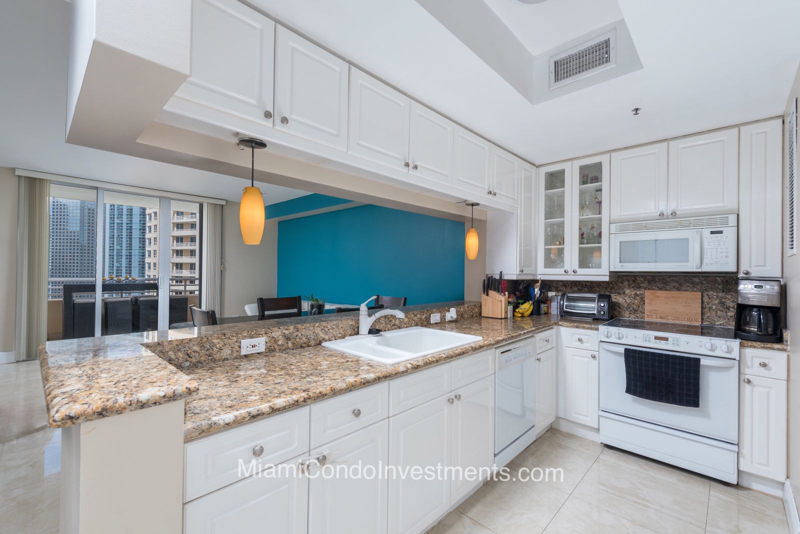 Two Tequesta Point condo kitchen