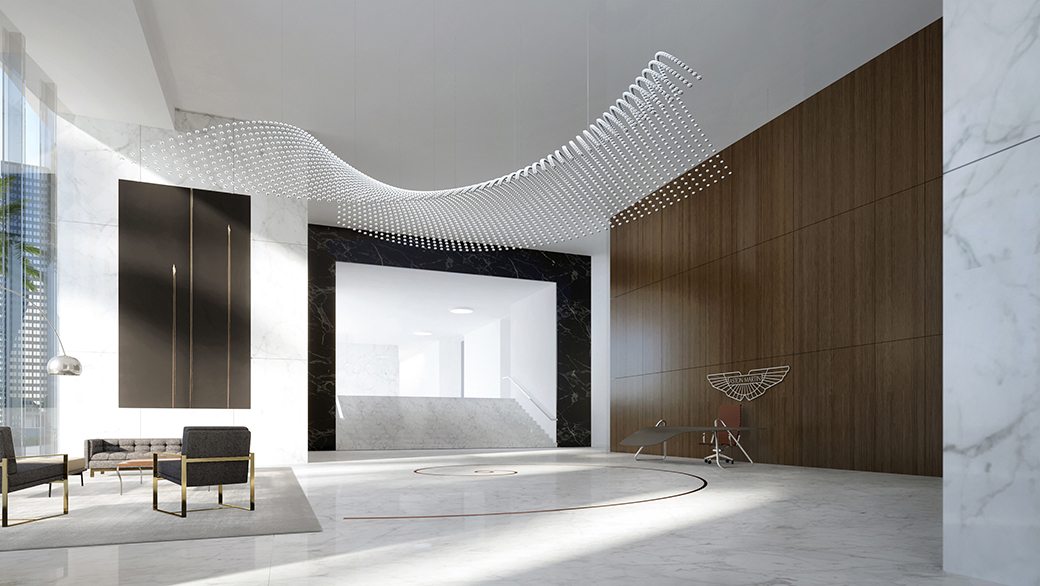 Aston Martin Residences Lobby