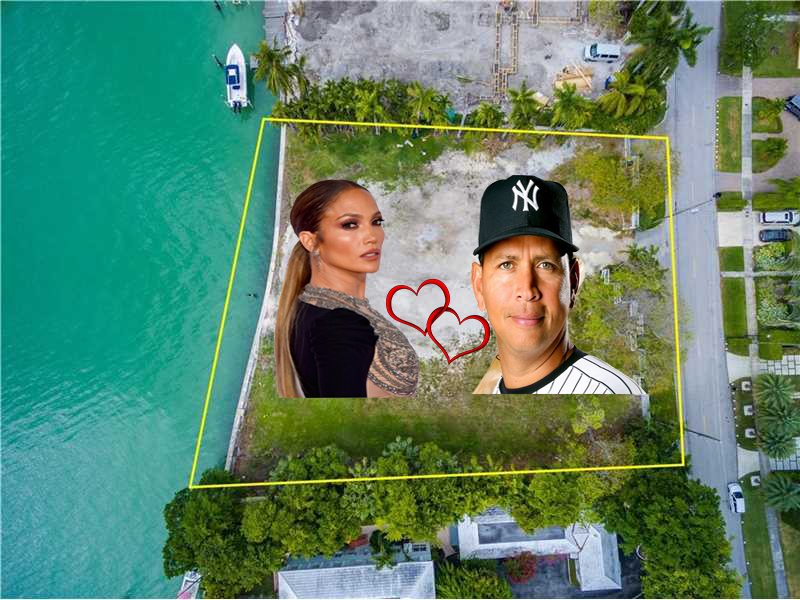 5480 North Bay Road Jennifer Lopez and Alex Rodriguez