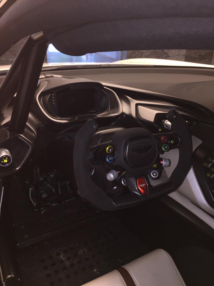 Aston Martin Vulcan Steering Wheel