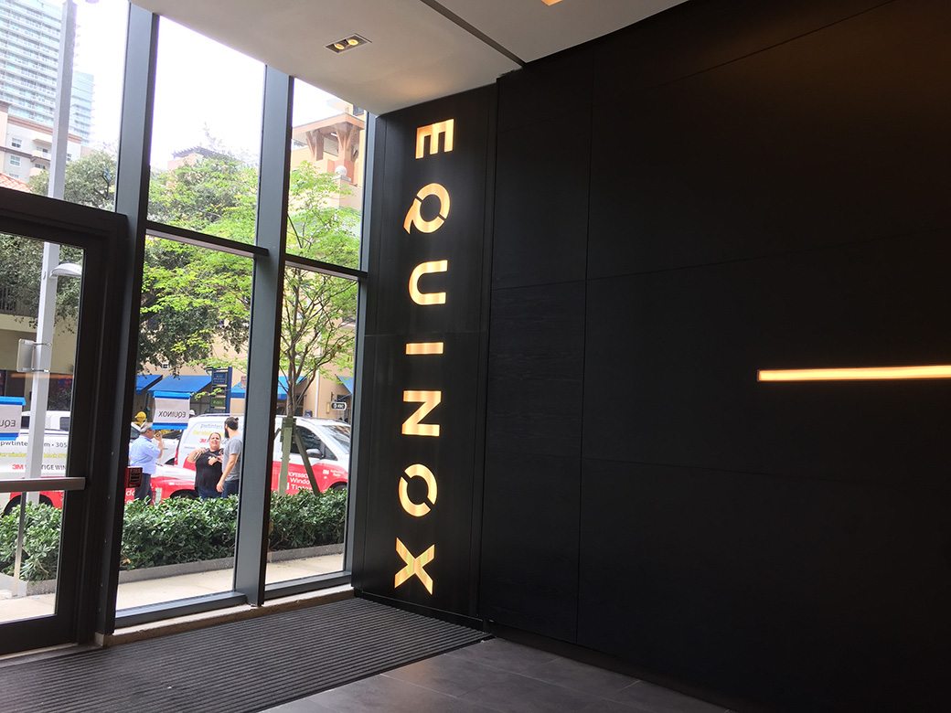 Brickell Heights Amenities Equinox Lobby