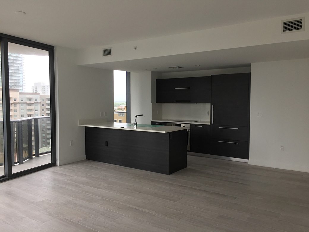 Kitchen In 2 Bedroom Corner Unit