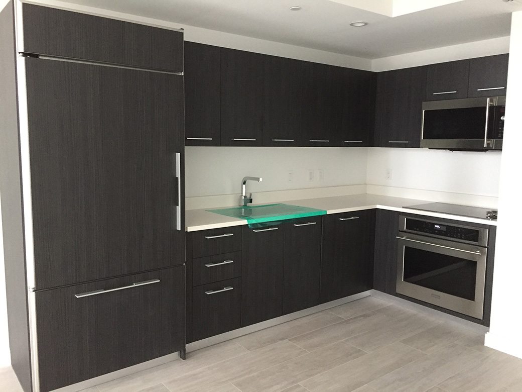 Kitchen in 1 Bedroom Unit