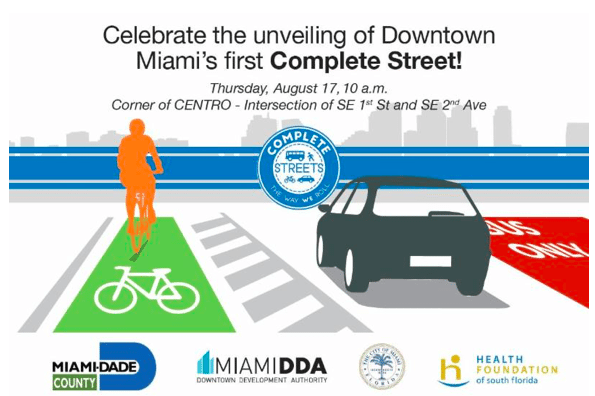 Complete Streets Downtown Miami