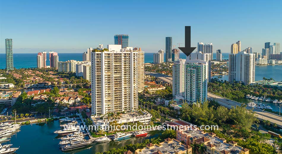 The Parc at Turnberry Isle aerial photo