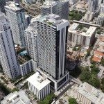 1010 Brickell Aerial From Moss Construction
