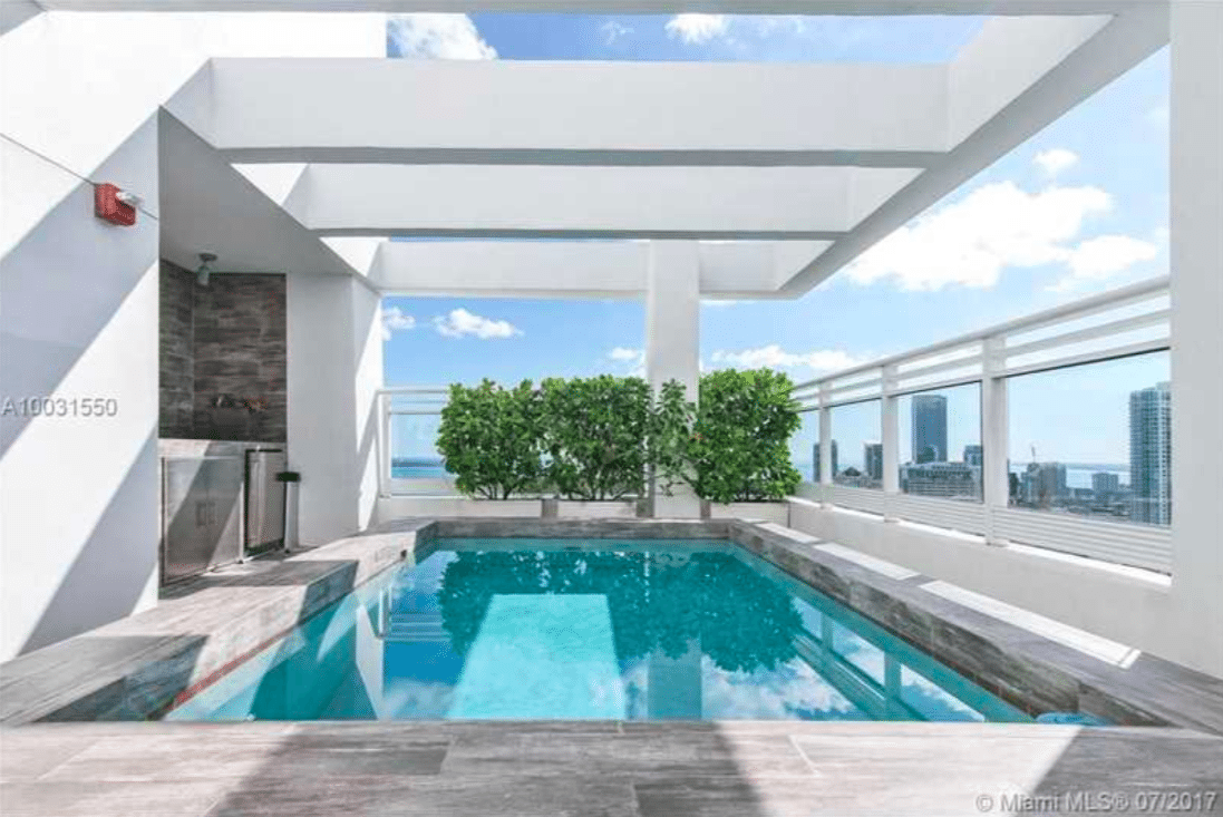 Asia at Brickell Key Penthouse Rooftop Pool