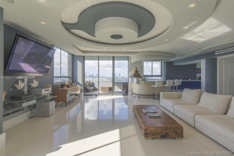 Jeremy Shockey South Beach Penthouse