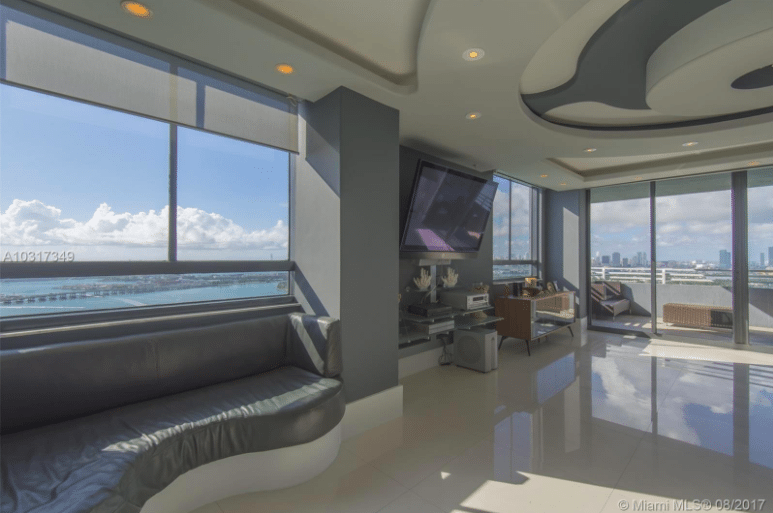 Jeremy Shockey South Beach Penthouse