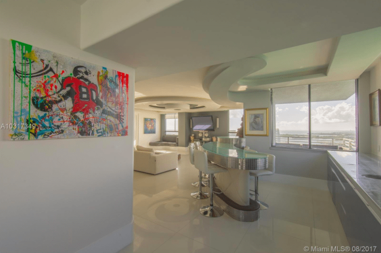 Jeremy Shockey South Beach Penthouse