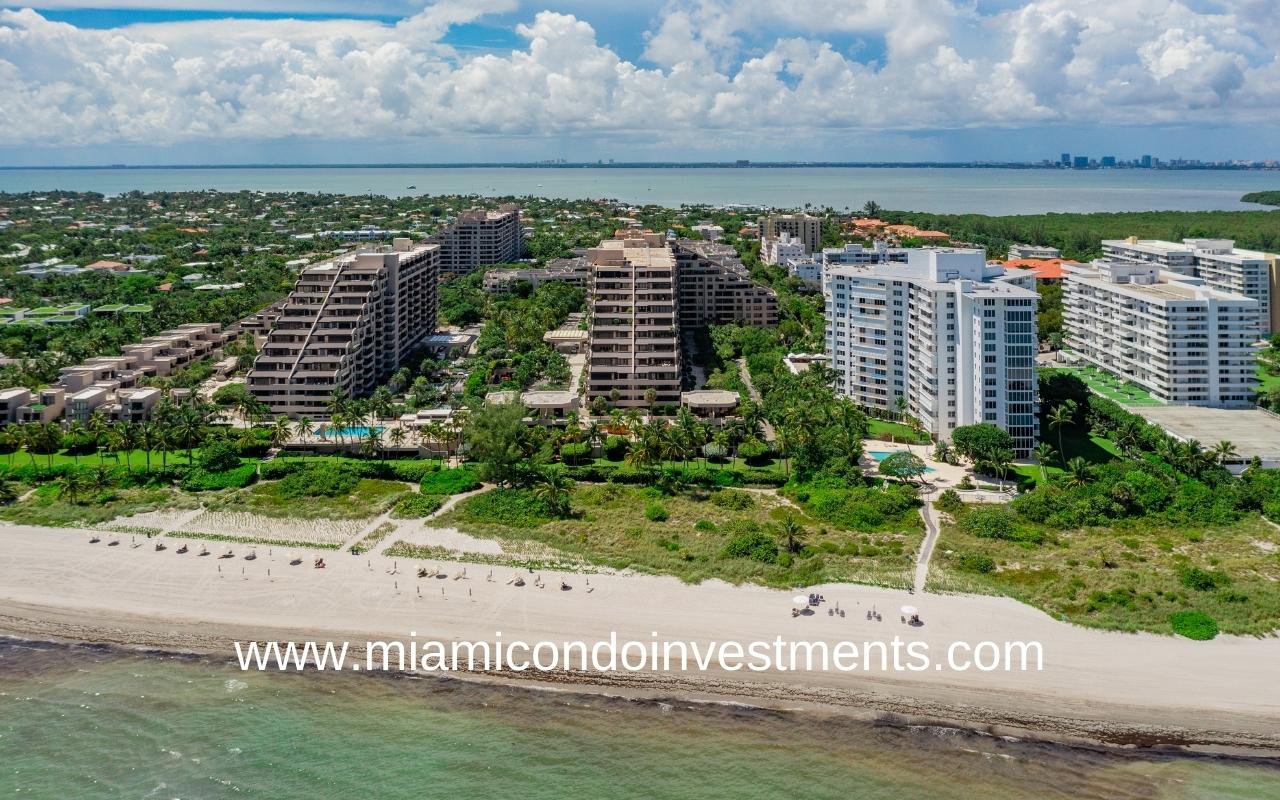 Key Colony Emerald and Ocean Sound Aerial View