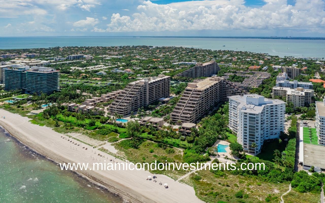 Key Colony Emerald and Ocean Sound Aerial View