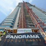 Panorama Miami tower top-off