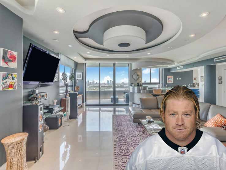 Jeremy Shockey's South Beach penthouse