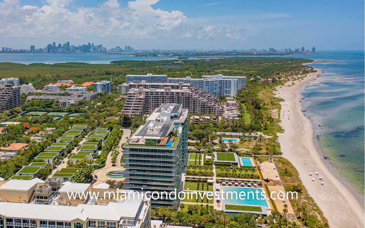 Oceana Key Biscayne coastline