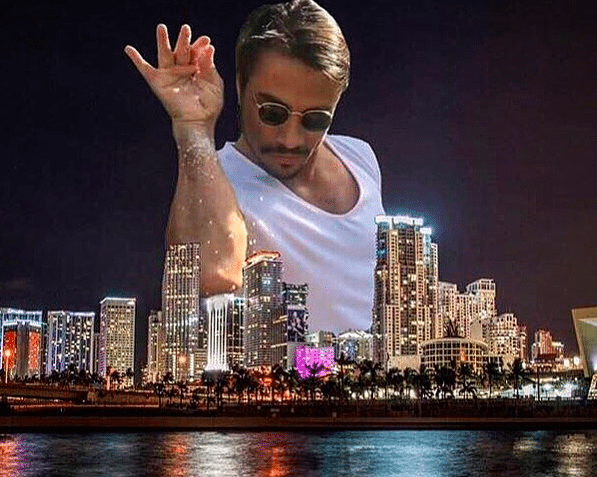 Saltbae Brickell Grand Opening Nusret