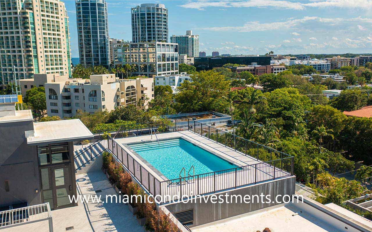 Glasshaus rooftop pool