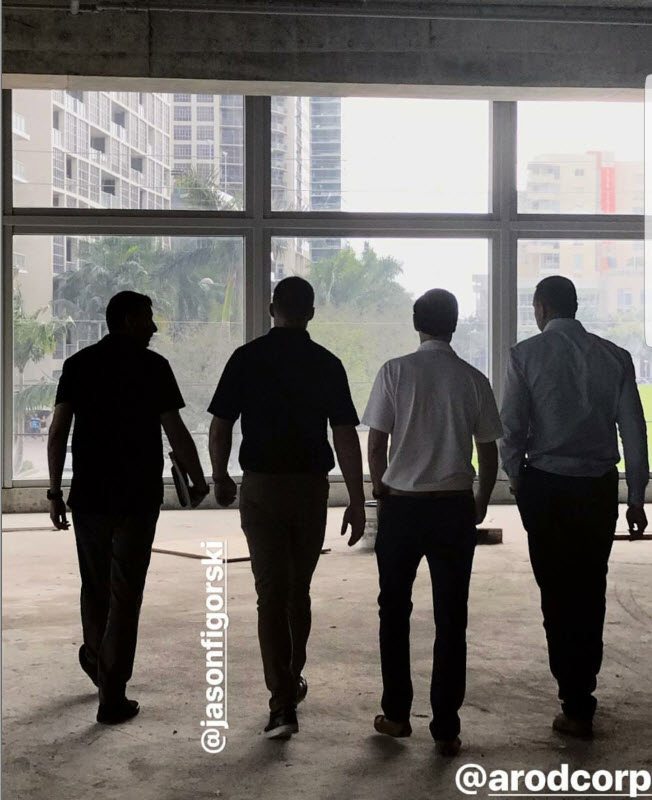 Alex Rodriguez visits Midtown Miami for possible second site of UFC gym