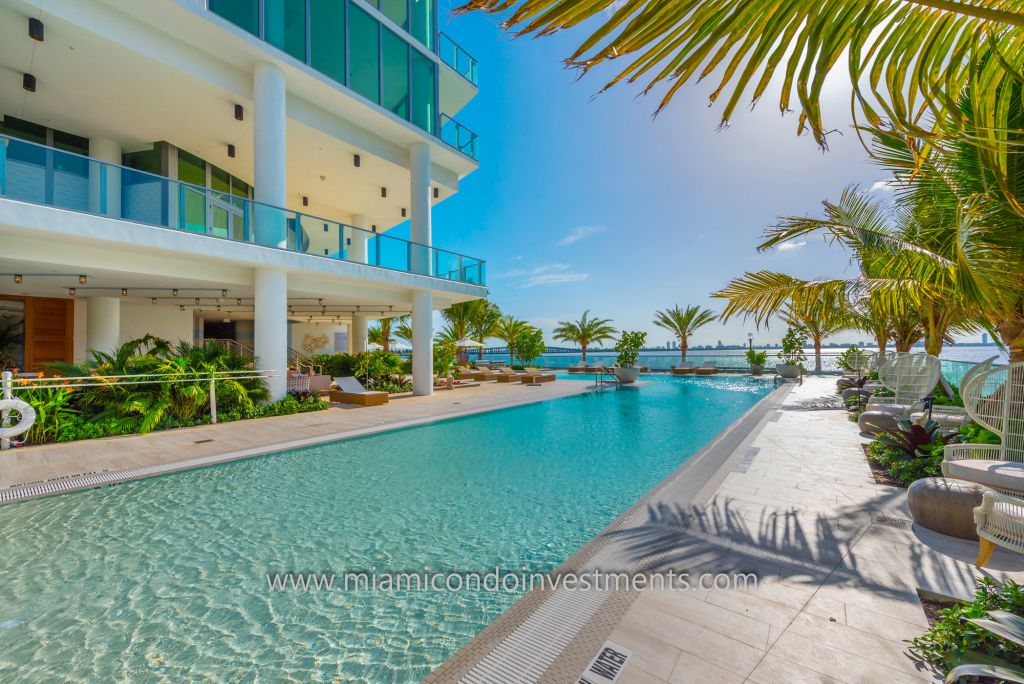 swimming pool at Biscayne Beach