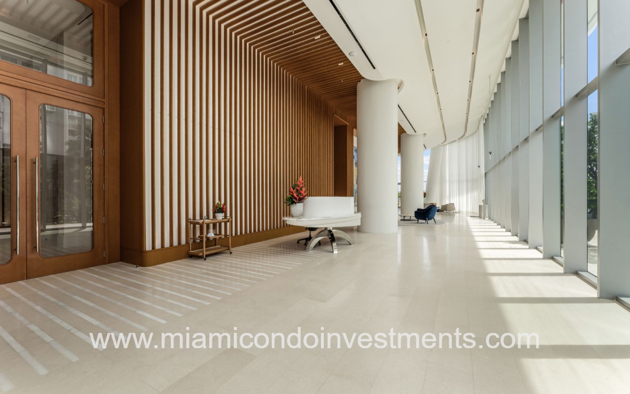 UNA Residences condominium building interior