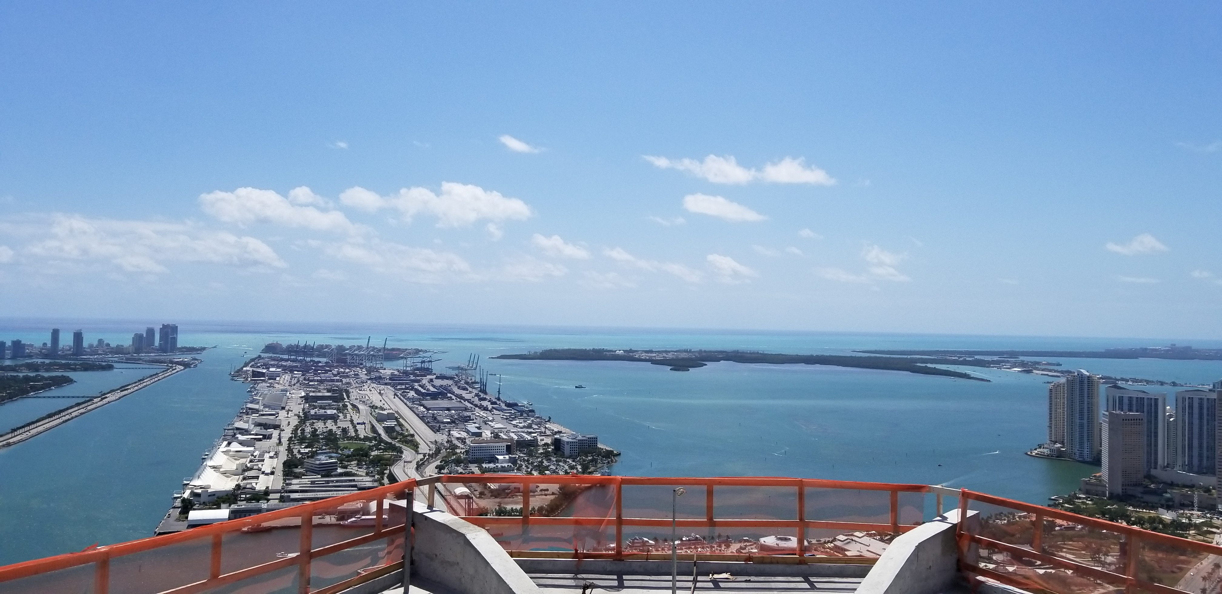 the views from atop the 1000 Museum helipad