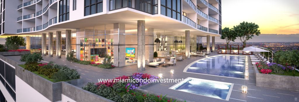 Canvas Miami amenities level Canvas Miami amenities level
